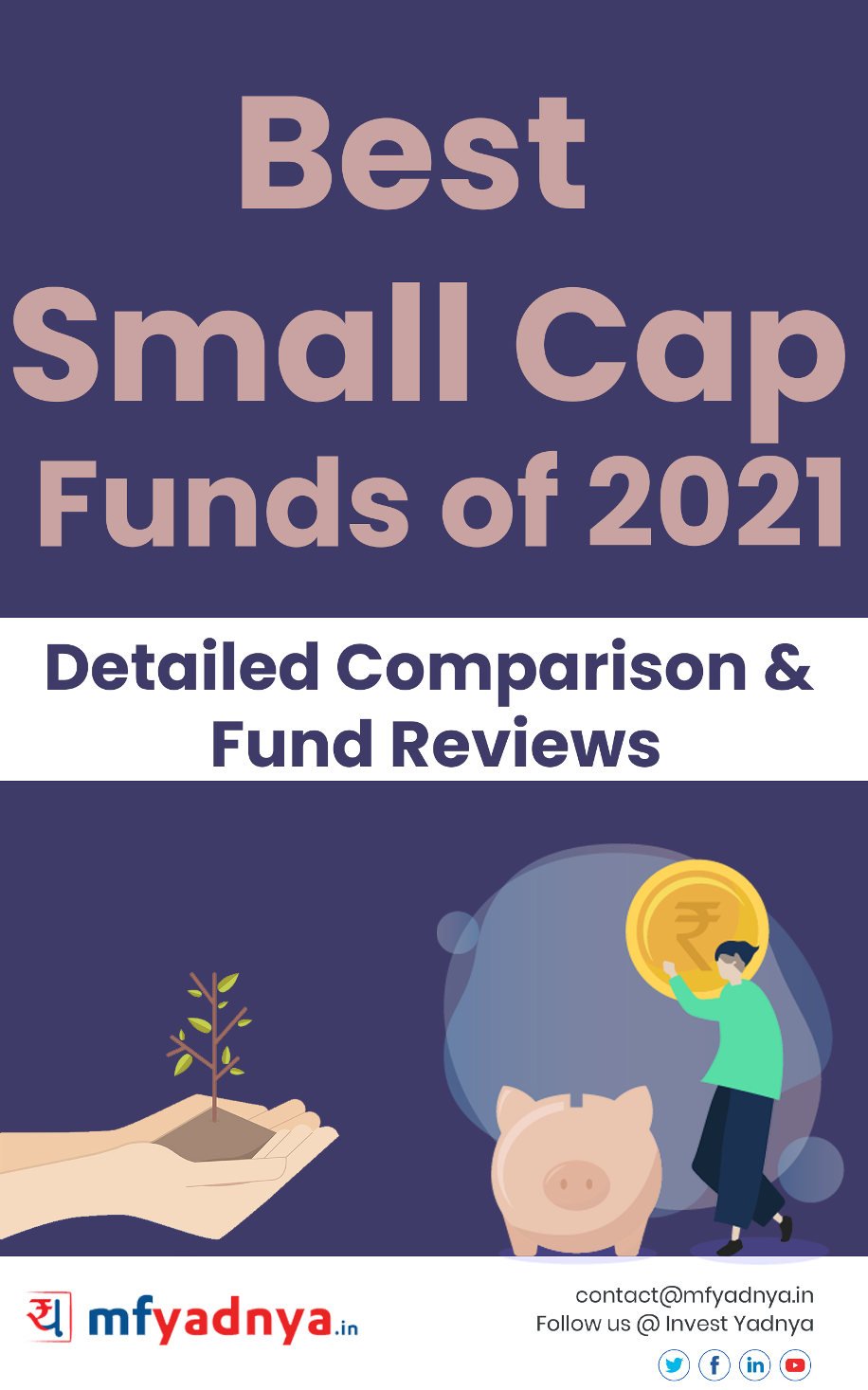 This e-book offers a comprehensive review of Best Small Cap Funds of 2021. It reviews the fund's return, ratio, allocation etc. ✔ Detailed Mutual Fund Analysis ✔ Mutual Fund Ebooks ✔ Financial Ebooks